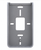 Signo Reader Mounting Plate, SILVER, 40KT-S-MP