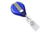 translucent blue badge reel