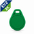 DESFIRE | EV2 2K GREEN Key Fob, No Imprinted Number  (100 Fobs)