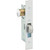 ADAMS RITE | MS1850SN450-628 Ms Series Deadlock, Clear Anodized Aluminum, Narrow Stile