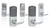SCHLAGE | AD300-MS70MT-RHO-626-J-LH CLS/STR,MULTI-TECH,US26D LESS FSIC,RHODES LVR