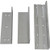 CAMDEN |  CX-MA0613D L and Z Bracket for Double Door 600 lbs Magnetic Lock