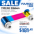 Fargo 84812 YMCKK ribbon for HDP8500 printer