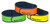 LogoPROX Branded Credentials | Powered by RapidPROX | Professionally BRANDED SportFit Adjustable Wristbands for HID 125kHz Proximity Technology with One-Color Imprint (100 Bands)