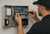 DSC | HS32-119 PowerSeries Neo Control Panel Kit, Includes (1) HS2032NK NEO 8-32 Zone Panel In A PC5003C Cabinet, (1) HS2LCDRF9 LCD Hardwired Keypad With Built-In PowerG Transceiver