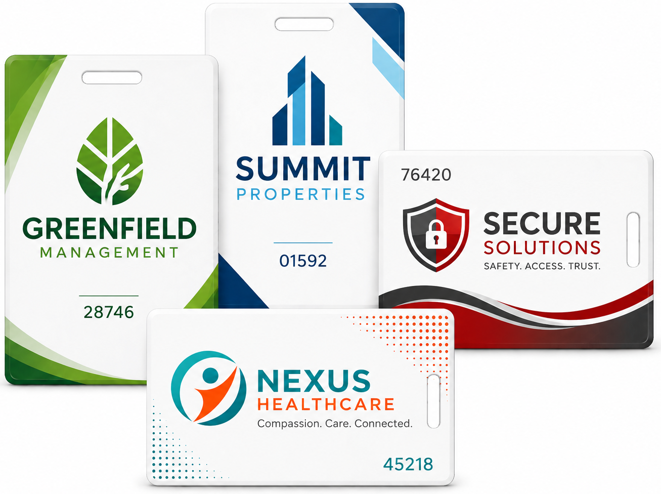 Custom-Printed Clamshell Cards