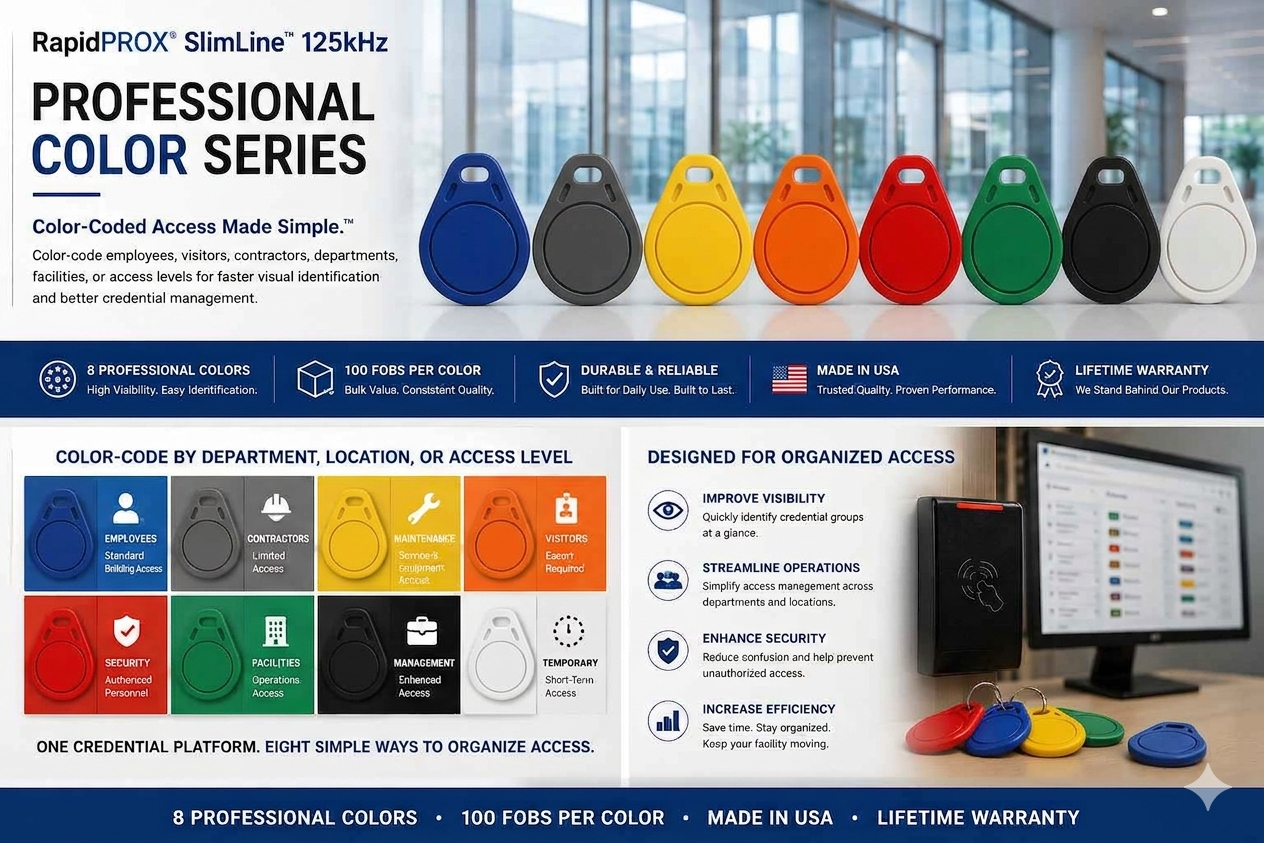 RapidPROX SlimLine Professional Color Series.