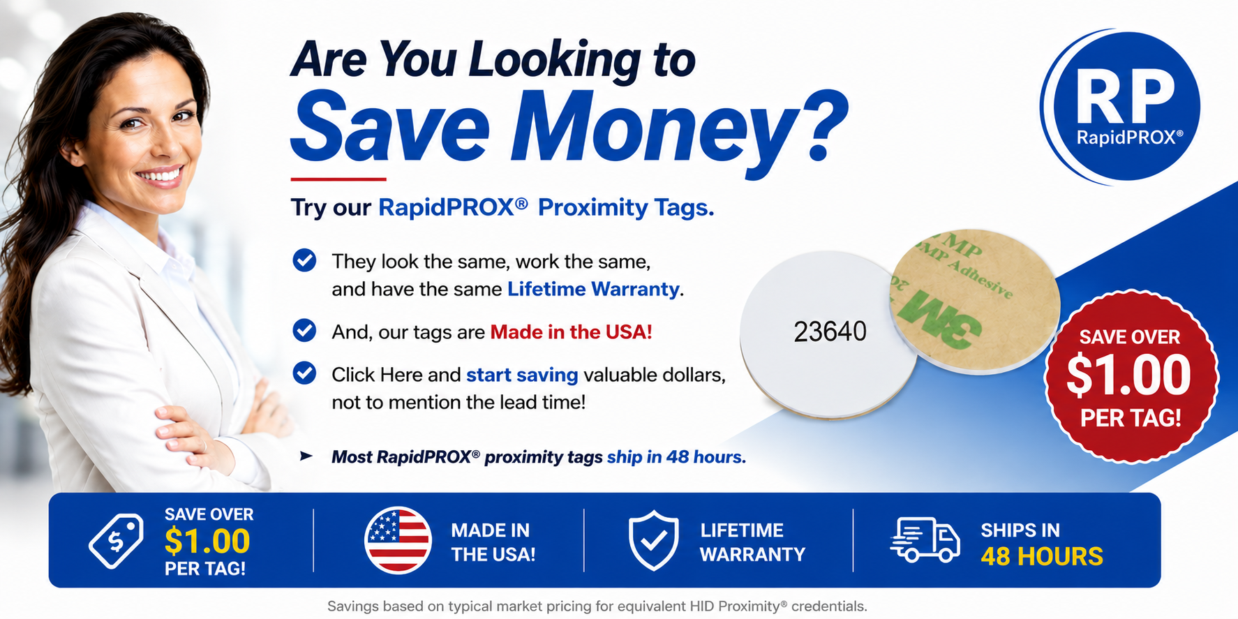 RapidPROX Tags