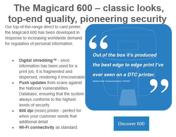 Magicard 600 Duo - plastic card printer - color - dye sublimation/thermal  transfer - 3652-5021/2 - Thermal Printers 