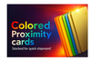 colored prox cards
