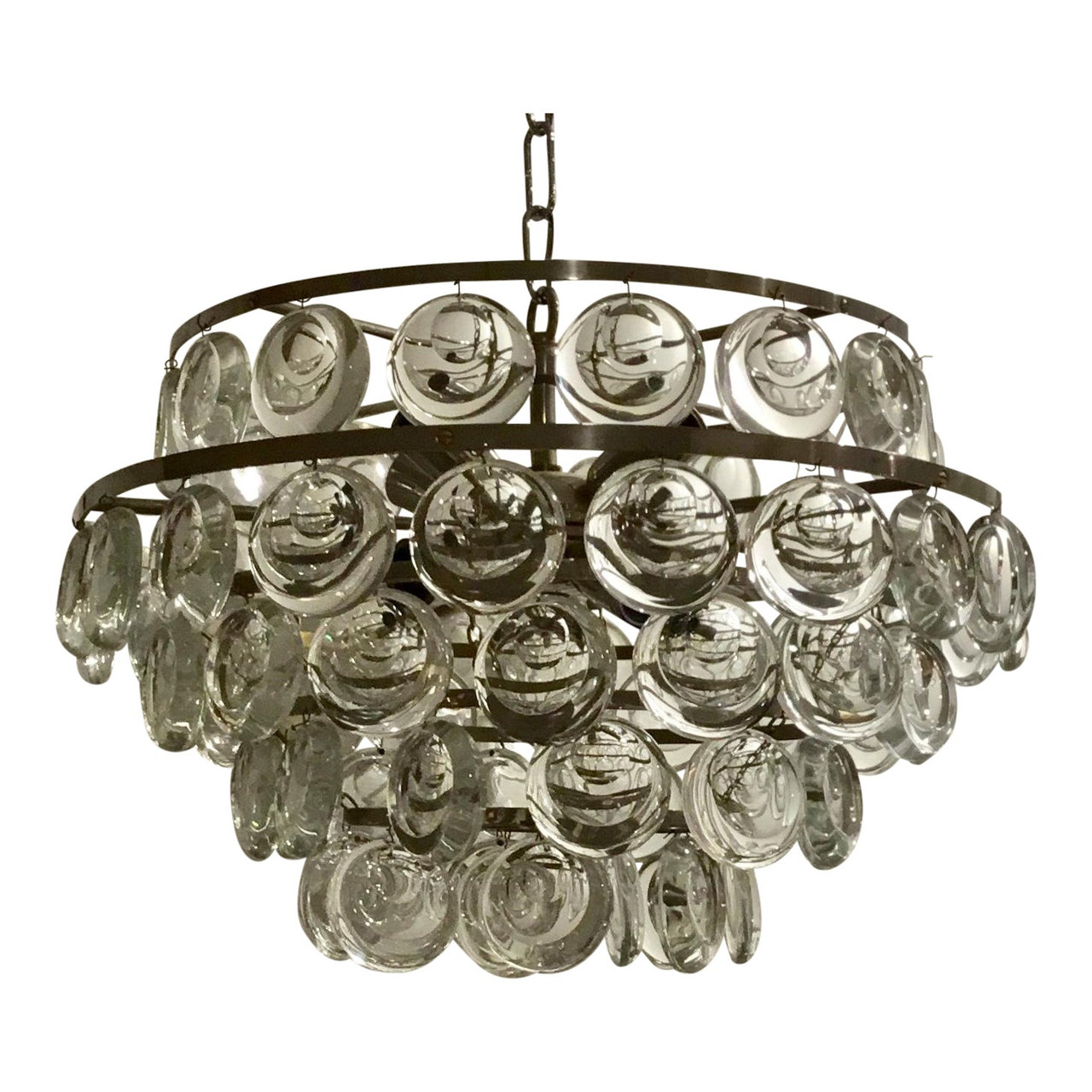 vintage mid century chandelier