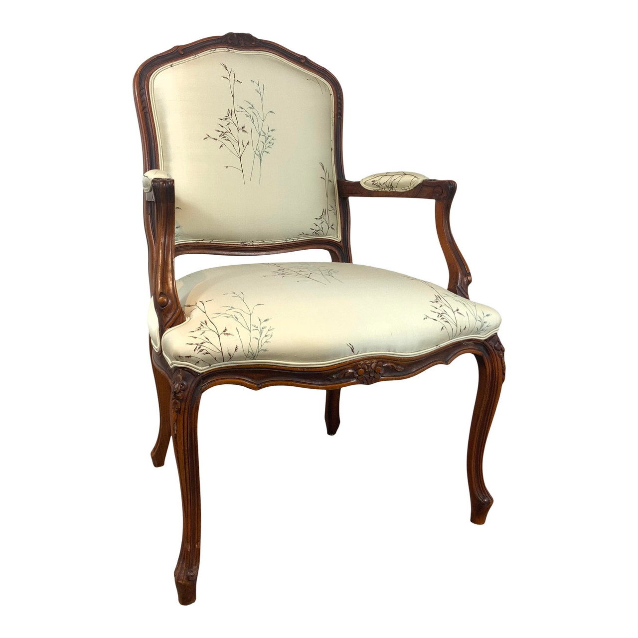 Louis XV French style settee with Embroidery