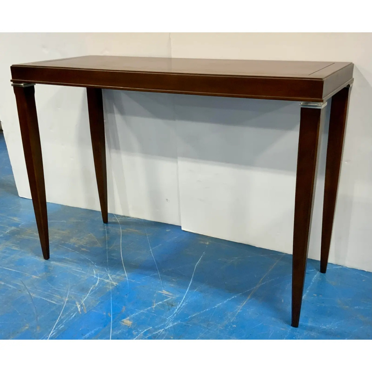 Hickory Chair Transitional Mahogany Finished Console Table