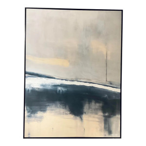 Abstract Modern “Grounded” Mixed Media Painting by Carol Benson Cobb