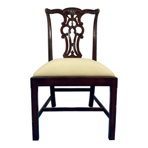 Maitland-Smith Mahogany Chippendale Customizable Dining Chair (Sets Available)
