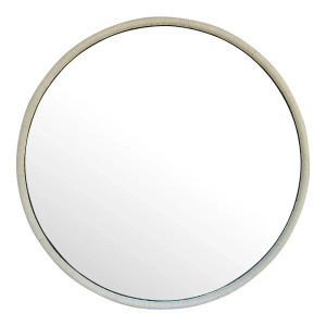 Organic Modern Natural Rope Round Wall Mirror