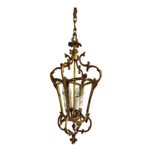 Myran Allan Luxury Lighting French Louis XV Bronze Dore Lantern