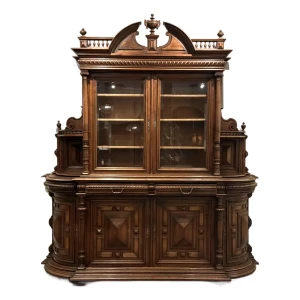 Monumental French Henri II Walnut Buffet À Deux Corps France, Circa 1880–1900