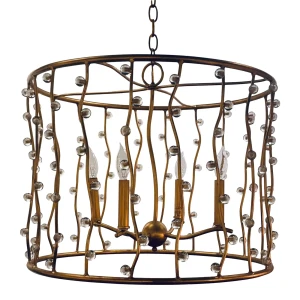 Currey & Company Modern Gold Adagio Chandelier