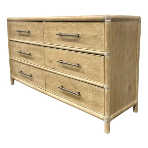 Hooker Modern Pole Rattan Retreat Dresser