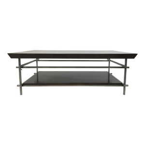 Modern Swaim Co. Lacquered Charcoal Rye Cocktail Table