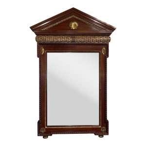 Theodore ALexander Traditional Flame Mahogany Finished Althrop
