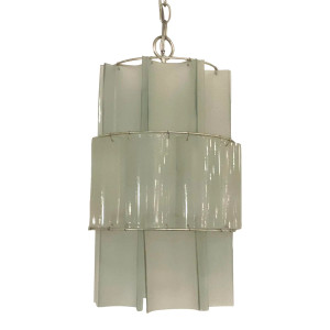 Currey & Co. Modern Frosted Glass Pendant Light Prototype