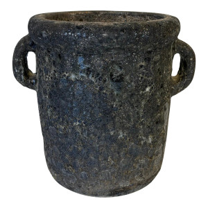 Currey & Company Modern Volcanic Glaze Two Handle Pot Prototype