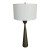 Modern Aged Bronze Finished Iron Tapered Table Lamp