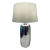 Arteriors Modern Aged Mercury Glass Anderson Table Lamp
