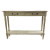 Jonathan Charles Transitional Gustavian Inspired Parquet Console Table