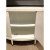 Revelation Modern White Wood Paris Demilune Console Table