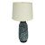 Made Goods Modern Blue Glazed Textured Lamont Table Lamp