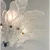Myran Allan Luxury Lighting Lalique Style Italian Murano Glass Chandelier