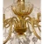 Myran Allan Luxury Lighting Italian Amber Glass Chandelier