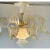 Myran Allan Luxury Lighting Italian Art Deco Style Opalescent Murano Semi-Flush Mount