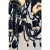 Myran Allan Luxury Lighting Italian Black Swarovski Crystal and Murano Glass Chandelier