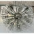 Myran Allan Luxury Lighting Mid-Century Modern Style Chrome Plated Sputnik Chandelier