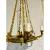 Myran Allan Luxury Lighting Empire Style Black and Gold Chandelier