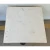 Modern Sculptural White Marble and Bronze Tubular Side Table