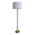 Revelation Modern Quartz Shimmer Floor Lamp