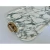 Revelation Modern White Arabescato Marble Hippodrome Tray
