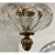 Myran Allan Luxury Lighting Italian Hand Cut Leaded Crystal Bronze Pendant Light