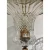 Myran Allan Luxury Lighting Italian Hand Cut Leaded Crystal Bronze Pendant Light