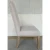 Organic Modern Faux Linen Dining Chairs Set of Eight
