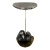 Revelation Modern Michelangelo Marble Rock Formation Accent Table