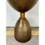 Revelation Modern Aged Brass Hourglass Coup Side Table