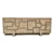 Revelation Modern Brutalist Style Cerused Oak Parcel Sideboard