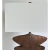 Arteriors Modern Tall Aged Copper Sculptural Table Lamps