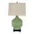 Port 68 Modern Green Bamboozled Palm Table Lamp